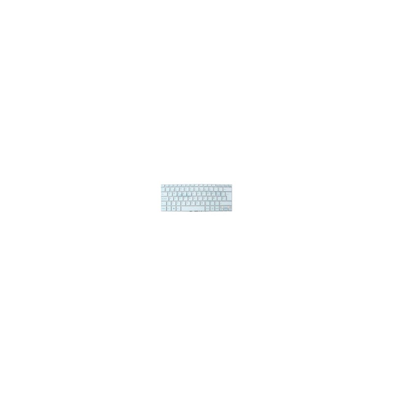 Teclado para Laptop Sony® Vaio 14e Svf 14e Svf14e Svf14 Svf1421s1e Color Blanco y en Español