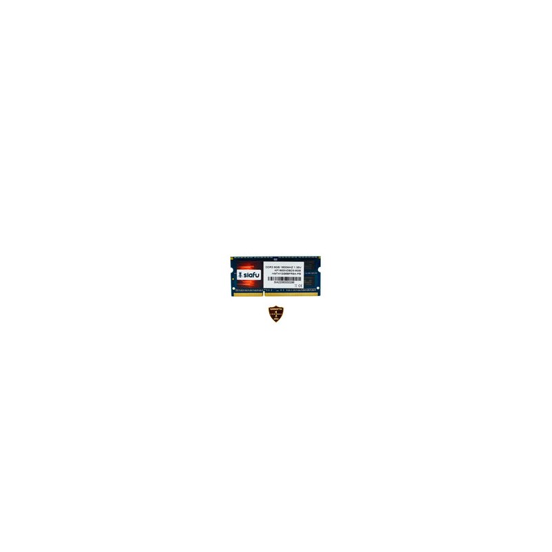 Memoria RAM de 8 GB de DDR3L SDRAM marca Siafu® para aumentar la velocidad de tu laptop