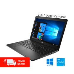 Laptop Dell® Latitude™ 3580 con Intel I5, RAM 8GB / 16GB / 32GB, Almacenamiento de 240GB hasta 1TB y envío Gratis a todo México 