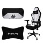 Silla Gamer Racing: ¡la silla que necesitas para sentirte como un verdadero piloto de carreras! Soporta hasta 120kg y te brinda 