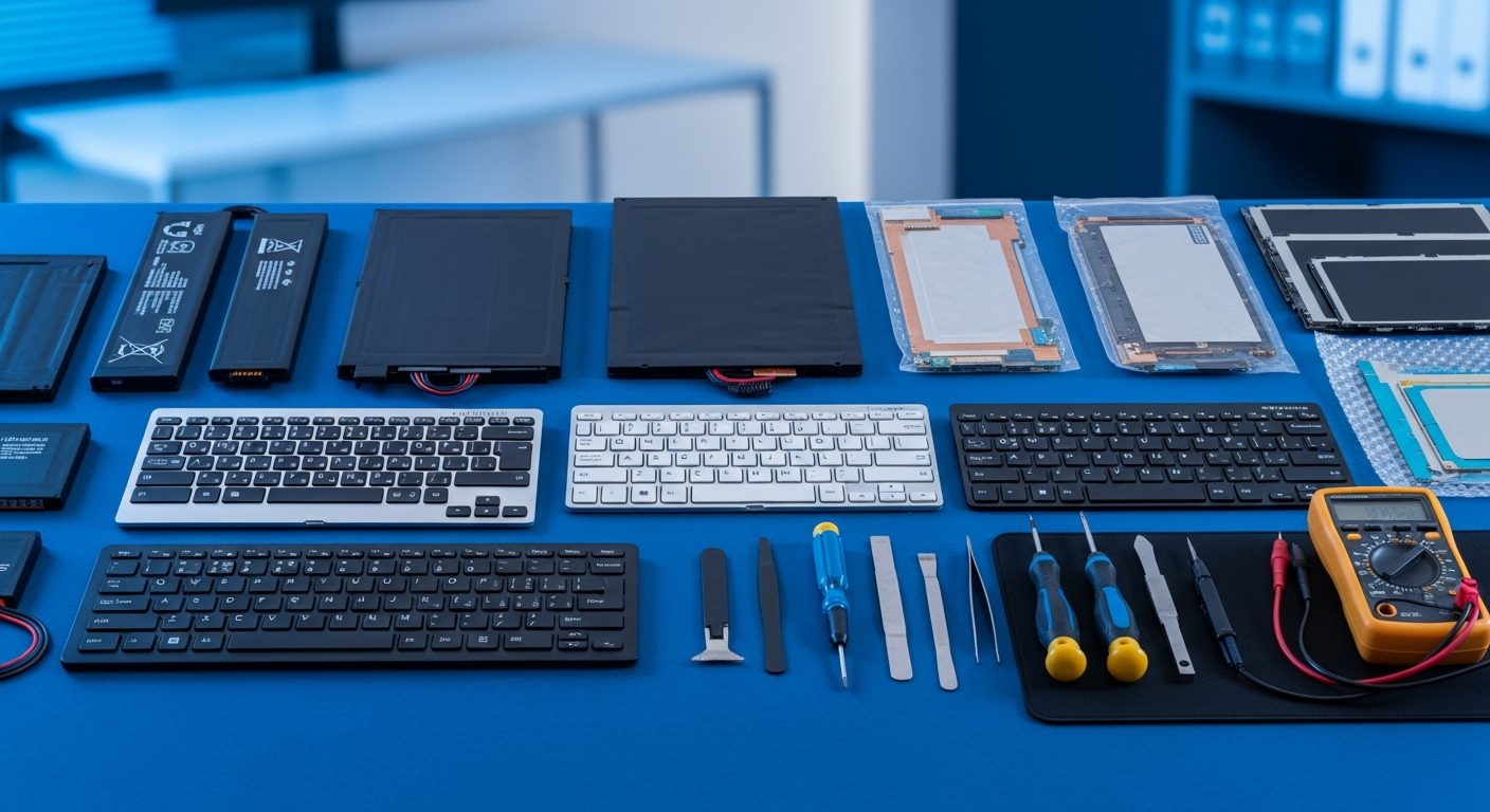 Partes y accesorios para laptop